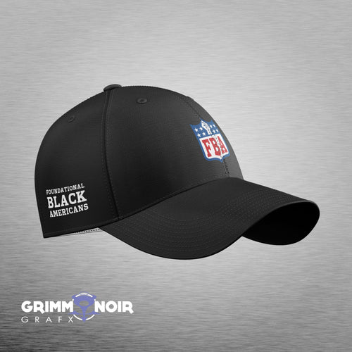 Foundational Black American League Fitted Cap
