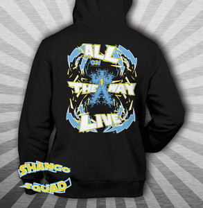 All The Way Live Men's Hoodie